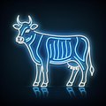 AI Neon Sign