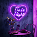 Date Night Neon Sign Create a Romantic Atmosphere