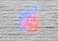 Custom neon sign 30x39 inches