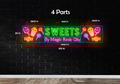 Sweets by Rock City Neon Sign