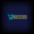 Add To Cart Neon Sign