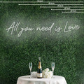 All You Need Is Love Neon Sign Perfect For Creating A Loving Atmosphere