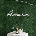 Amour Neon Sign Perfect for Creating a Loving Atmosphere