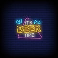Beer Time Neon Sign Perfect for Bars & Events