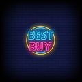 Best Buy Neon Sign