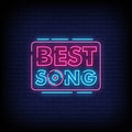best song pink neon sign