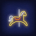 Carousel Horse Neon Sign