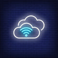 Cloud Computing Neon Sign