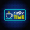 Coffee Time Neon Sign
