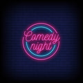 Comedy Night Neon Sign Perfect for Clubs & Events