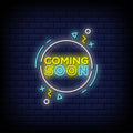 Coming Soon Neon Sign Perfect For Shop & Store