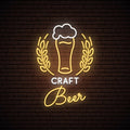 Craft Beer Neon Sign