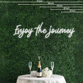 Enjoy the journey Neon Sign Perfect for Creating a Loving Atmosphere