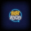 Fast Food Neon Sign