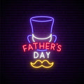 Father's Day Neon Sign