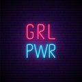 Girl Power Neon Sign