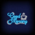 Good Morning In Neon Sign