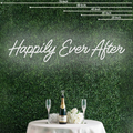 Happily Ever After Neon Sign Perfect for Creating a Loving Atmosphere