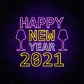 Happy New Year Neon Sign