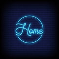 Home Neon Sign