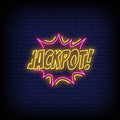 Jackpot Neon Sign