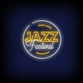 Jazz Festival Neon Sign