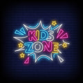 Kids Zone Neon Sign