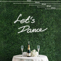 Let's Dance Neon Sign Perfect For Creating A Loving Atmosphere