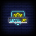 Level Up Neon Sign