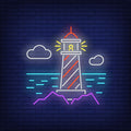 Lighthouse Neon Sign