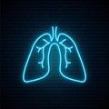 Lungs Neon Sign
