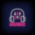 Music Neon Sign