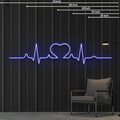 Neon Sign Heartbeat