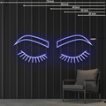 Neon Sign Lashes & Brows