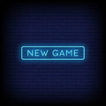 New Game Neon Sign