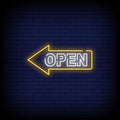 Open Neon Sign Perfect For Shop & Store