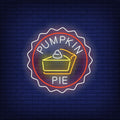 Piece Of Pumpkin Pie Neon Sign