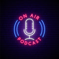 Podcast Neon Sign