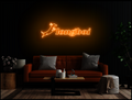 Longboi Neon Sign 40x12 inches
