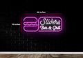 Sliders Bar and Grill Neon Sign 46x19 inches