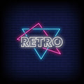 Retro Neon Sign
