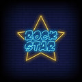 Rock Star, Neon Sign