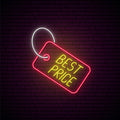Sale Tag Neon Sign