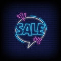 Sale In Neon Sign