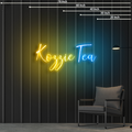 Kozzie Tea Neon Sign 25x12 inches