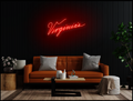 Virginia's Neon Sign 35x16 inches
