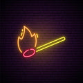 Shiny Match Neon Sign