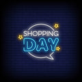Shopping Day Neon Sign