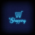 Shopping Neon Sign Perfect For Your Business