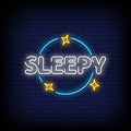 Sleepy Neon Sign